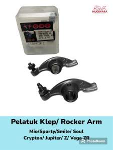 Platuk-Pelatuk-Piano Klep-Kelep – Rocker Arm Set-2 Pcs-Biji Jupiter 2001-2004-Z-Burhan & Vega Old-R-ZR & Mio Old-Sporty-Soul & Crypton-Cripton