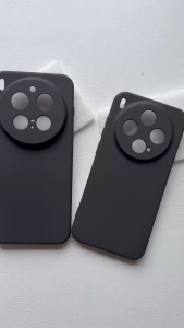 Ốp lưng dẻo Vivo X300 X300 Pro (màu đen) khoét mắt bảo vệ Camera