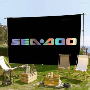 S-Sea D-Doo Seadoo Cartoon Flag Wall Hanging Banner Decoration Household Home Decor