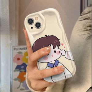 Cartoon fun pinch face Compatible for IPhone 15 Plus 11 14 13 12 15 Pro Max XR X XS Max 15 7Plus 8plus Soft glue Soft