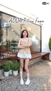 รองเท้าหัวโต ADDA รุ่น 59G01-W1 SIZE (4-7) สำหรับหญิง ป้องกันเท้าอักเสบ มีสายรัดหลังเพิ่มความกระชับ นุ่มสวมใส่สบาย