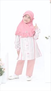 Baju Setelan Anak Perempuan Setelan Anak Perempuan Usia 4-13 Tahun / Thaluna Kids Maiza Pants Set