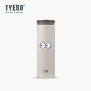 TYESO | Tyeso 500ml Eye Sticker Thermoses Insulated Stainless Steel Travel Mug Leak-Proof Direct Water Bottle Coffee Cup Vacuum Cup