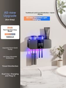 Ultraviolet Electric Toothbrush Disinfection And Drying