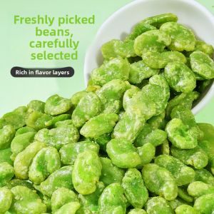 Fried Green Bean Snack Fragrant Crispy New Beans from Yunnan Baoshan Relaxing Leisure Time TV Show Snack Delicious Treat