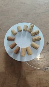 Blank Wine Corks Straight Corks Wine Stoppers Reusable Functional Portable Sealing Wine Bottle Stopper for Bottle