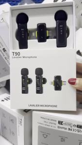 Basix | Mini Wireless Lavalier Microphone for iPhone Android Portable Audio Video Recording Live Broadcast Gaming Compact Mic with Recei