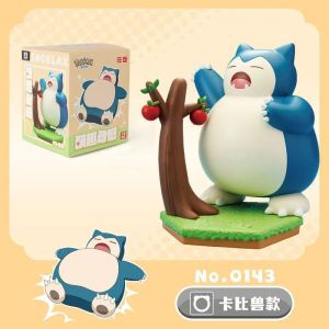 Authentic Pokémon Mobile Doll Clockwork Handmade Pikachu GENGAR SNORLAX Doll Model Ornament Childrens Toy Christmas Gift