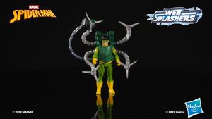 Marvel Spider-Man Aqua Web Warriors 4-Inch Doc Ock Action Figure with Refillable Water Gear Accessory