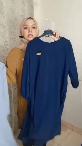 Atasan Wanita Tunik Polos Izzara Bahan Crinkle Airflow Terlaris Tunik Polos Izzara Crinkle Ukuran SMLXL Jumbo Terbaru Tunik Wanita Polos Izzara Crinkle Kekinian