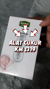 BISA COD KEMEI KM1319 HAIR BABY CLIPPER ALAT CUKUR RAMBUT BAYI KM-1319