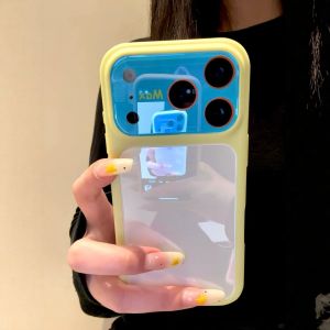 Anti-drop Full Coverage Case with Big Window and Fashion Chain Design for iPhone 17Pro