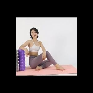 BG Sport Yoga Foam Roller B Training Equipment Medium Density Deep Tissue Massager Model 6001 (Pink)