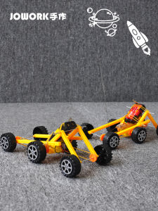 Bộ Đồ Chơi Khoa Học Thủ Công Cho Trẻ Em Từ 14 Tuổi Trở Lên Mô Hình Xe Chở Mặt Trăng Có Sáu Bánh Đồ Chơi Sáng Tạo Giáo Dục