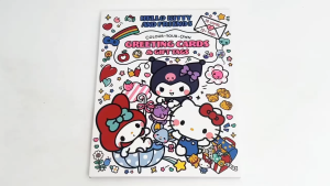 Hello Kitty and Friends Colour Your Own Colouring Book With Greeting Cards and Gift Tags