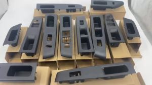 Toyota Yaris Vitz 2010-2014 Bảng Điều Khiển Công Tắc Cửa Sổ Ô Tô Nút Nâng Nắp Viền Phía Trước Phía Sau Tay Trên Khung Sửa Chữa Một Phần