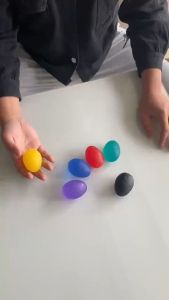 Rehabilitation training silicone grip ball elastic balmassage ball hand strength training ball