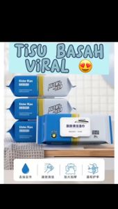 80 Pcs Kitchen Cleaning Wipes Disposable Kitchen Wet Tissue 200mm*250mm