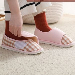 Women Diabetic Slippers Elderly shoes with swollen feet Adjustable Closure Comfortable House Shoes Arthritis Edema Wide Slippers