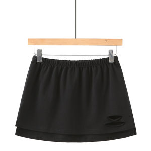 Small Fart Curtain Womens Base Skirt Inner Wear Bandage Dress Embroidered Shark Pants Sweater Handy Gadget Fake Burrs Thigh-Length Pure Cotton