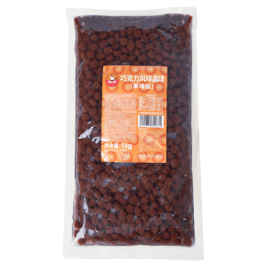 Chocolate Jelly Spheres for Milk Tea Shops 1kg