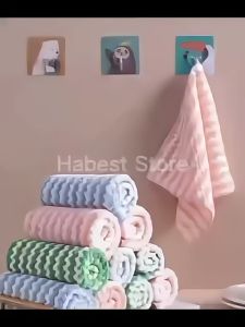 Super Absorbent Microfiber Kitchen Dish Cloth High-efficiency Tableware Household Cleaning Towel Kitchen Tool Gadgets