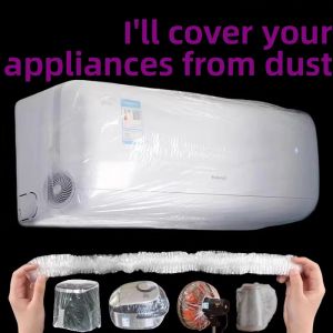 Universal Appliance Dust Cover Extra Thick Disposable Transparent