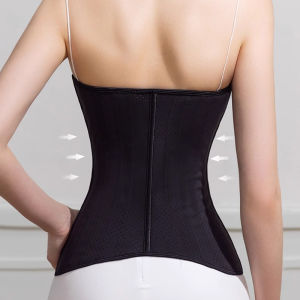 25 Tulang 3 Lapisan Lateks Korset Inti Kompresi Tinggi Super Ketat Korset Ekstensi Bebas Korset Lateks