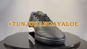 SATSET X Sepatu Futsal Leopard Speed Ls In Black Gold