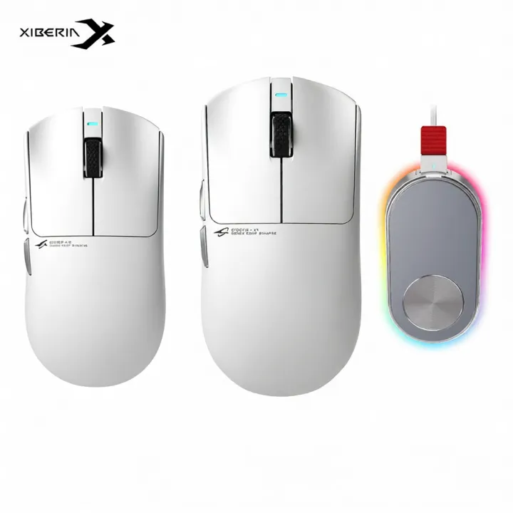 XIBOLIYA | Gaming Wireless Mouse Magnetic Charging Ergonomic Lightweight
