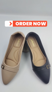 JULIA FILIO Comfort Ladies EXTRA size Cover Shoes (JF26023) Col:(BLA/API) Size:(36-42)