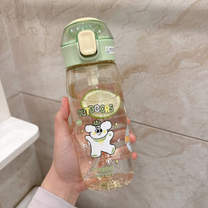 Cute Childrens PPSU Straw Water Bottle Portable School Water Jug Boys Girls New Style Kindergarten Exclusive Cup