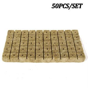Vegetable Seed Hydroponic Growing Blocks Garden Stonewool Plant Germination Culture Substrate Water Cultivation Seedling Block