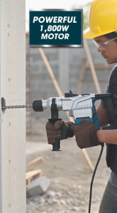Industrial Heavy-Duty Chipping Gun Hammer Drill