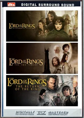 The Lord of the Rings Trilogy ( 3 IN 1 DVD )