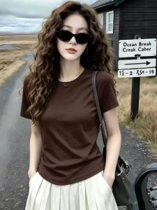 V.C.I | Vintage Color Breathable Slub T-Shirt Slimming