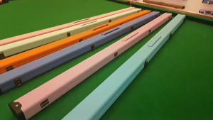 WILKAR Assorted Colour Leather PU Snooker Cue Case for 1 Piece Cue - Billiard Cue Case Snooker Cue Case Pool Cue Case