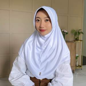 SportSML Bergo KALIA ANTEM | hijab sekolah jilbab instan kerudung anak bergo daily hijab anti tembem jilbab kerudung
