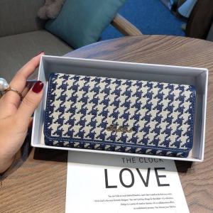 กระเป๋าสตางค์ผู้หญิงสุดเก๋ กระเป๋าใส่โทรศัพท์มือถือแบบยาวพร้อมพิมพ์ลาย ดีไซน์เก๋ไก๋ กระเป๋าใส่บัตรแบบหรูหรา