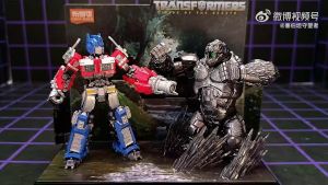 ⭐️ BLOKS 布鲁可 TRANSFORMERS RISE OF THE BEASTS OPTIMUS PRIME VS PRIMAL SET B PLASTIC MODEL TOY VCA GUNDAM SINGAPORE