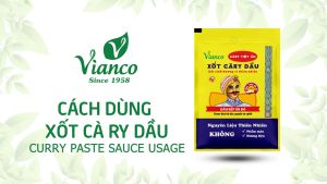 Combo 10 gói xốt dầu nấu Cà Ri Bò Kho sa tế gói 18g 25g Vianco chuẩn vị Gia Vị Việt Ấn Vianco