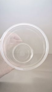 GELAS PLASTIK DATAR 16OZ WADAH MINUMAN PLASTIK BENING ZETTA (50 PCS)