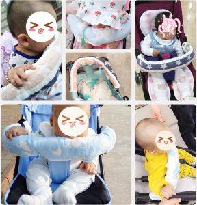 Pure Cotton Baby Stroller Handle Protection Cover Washable Dirt Resistant Child Carrier Pushchair Accessory Infant Transport Tool