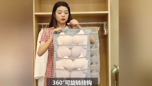 Túi Đựng Đồ Lót Vớ Tất Nhiều Ngăn 2 Mặt Dạng Treo Đa Năng