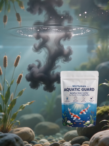 AQUATIC GUARD Beneficial Water Clarifier 100g | Fish Pond & Aquarium Water Cleaner Powder | Decomposes Fish Waste | Koi & Fish Tank Treatment