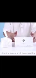 🔥SG STOCK🔥Disposable Facial Cotton Tissue Thickened Soft Wet & Dry Towel Face Cleansing Towel For Adults and Children