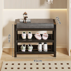 evesigar | Home Small Space Iron Shoes Storage Bench