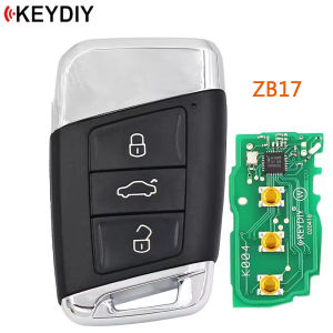 1 Piece KEYDIY ZB17 Universal Smart Remote Key ZB Series for KD-X2 KD KD-MAX Fit More Than 2000 Models