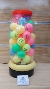 Pingpong Number ลูกปิงปอง เป็นจับฉลาก คละสี 1-50