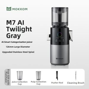 mokkom | AI Smart Frequency Adjustable Pulp-separation Juicer